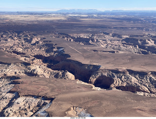 248 a1n. aerial - canyonlands - Angel Point airstrip