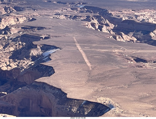 249 a1n. aerial - canyonlands - Angel Point airstrip