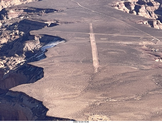 251 a1n. aerial - canyonlands - Angel Point airstrip