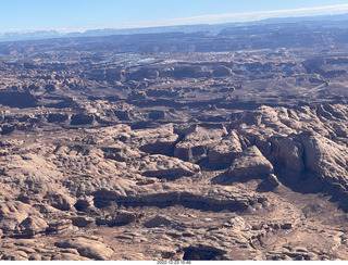256 a1n. aerial - canyonlands - angel point to dirty devil