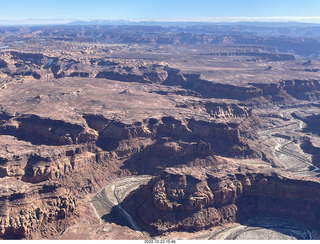 259 a1n. aerial - canyonlands - angel point to dirty devil