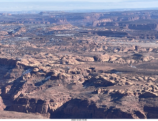 261 a1n. aerial - canyonlands - angel point to dirty devil