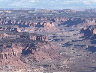 271 a1n. aerial - canyonlands - Happy Canyon airstrip area