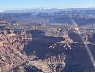 272 a1n. aerial - canyonlands - Happy Canyon airstrip area