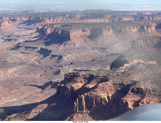273 a1n. aerial - canyonlands - Happy Canyon airstrip area