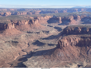275 a1n. aerial - canyonlands - Happy Canyon airstrip area
