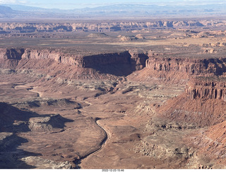 aerial - canyonlands - dirty devil to happy canyon