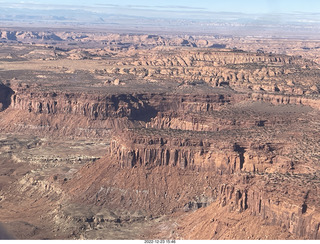 aerial - canyonlands - dirty devil to happy canyon