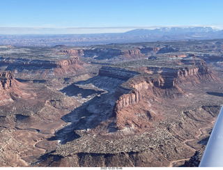 aerial - canyonlands - Canyonlands National Park area