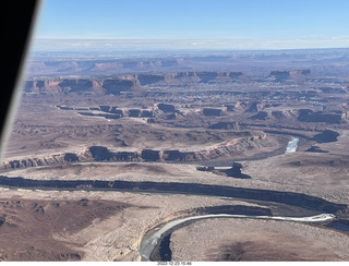 298 a1n. aerial - canyonlands - Canyonlands National Park - Green River side