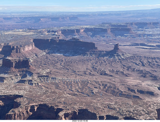 aerial - canyonlands - my trusty ADS-B-in to detect traffic - out here there is no traffic