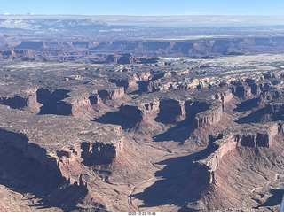 309 a1n. aerial - canyonlands - Canyonlands National Park - Green River side
