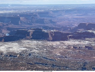 315 a1n. aerial - canyonlands - back to canyonlands field (cny)