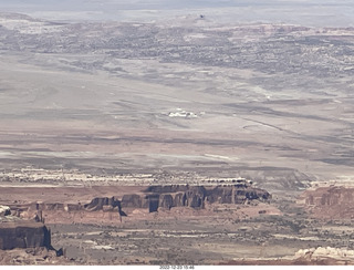 325 a1n. aerial - canyonlands - back to canyonlands field (cny)