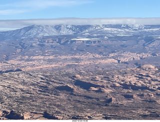 326 a1n. aerial - canyonlands - back to canyonlands field (cny)  area
