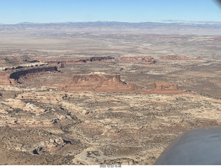 328 a1n. aerial - canyonlands - back to canyonlands field (cny)  area