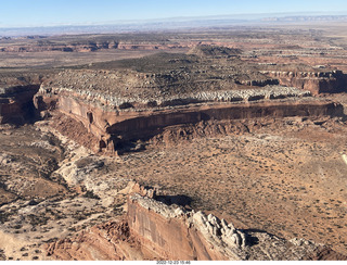329 a1n. aerial - canyonlands - back to canyonlands field (cny)  area