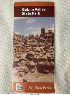 346 a1n. Goblin Valley State Park brochure
