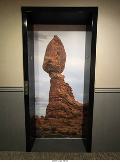Aarchway Inn elevator door