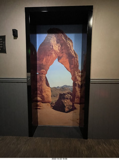 353 a1n. Aarchway Inn elevator door
