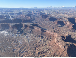 36 a1n. aerial - Canyonlands (Green River side)