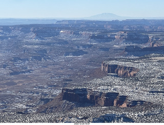 aerial - Canyonlands (Green River side) + Navajo Mountain