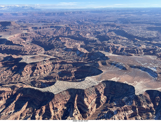 55 a1n. aerial - Canyonlands (Green River side)