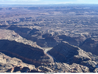 61 a1n. aerial - Canyonlands Confluence where Colorado and Green Rivers meet