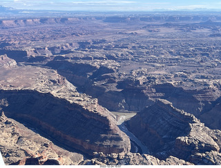 62 a1n. aerial - Canyonlands Confluence where Colorado and Green Rivers meet