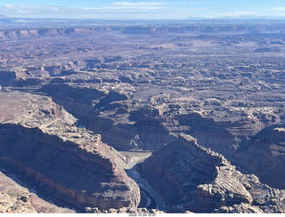 63 a1n. aerial - Canyonlands Confluence where Colorado and Green Rivers meet