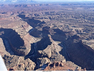 68 a1n. aerial - Canyonlands Confluence where Colorado and Green Rivers meet