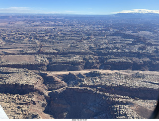 69 a1n. aerial - near Cataract Canyon