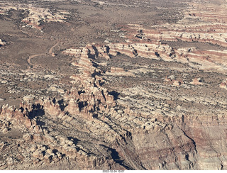 72 a1n. aerial - Canyonlands Maze