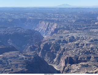 79 a1n. aerial - Cataract Canyon - Navajo Mountain