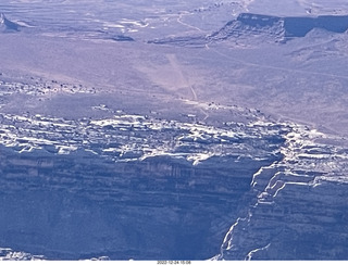 97 a1n. aerial - Cataract Canyon - Brown's Rim airstrip (U639)