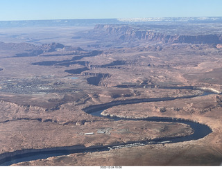 aerial - Colorado River near Page