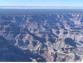 168 a1n. aerial - Grand Canyon Zuni Corridor