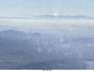 197 a1n. aerial - haze over Phoenix