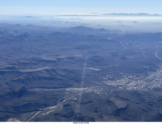 199 a1n. aerial - haze over Phoenix