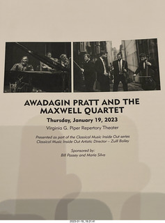 Mesa Arts - CMIO - Maxwell Quartet program