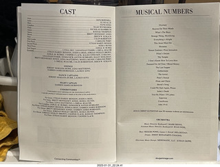 ASU Gammage Theater - Jesus Christ Superstar program