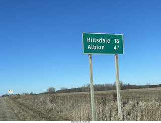 Hillsdale sign