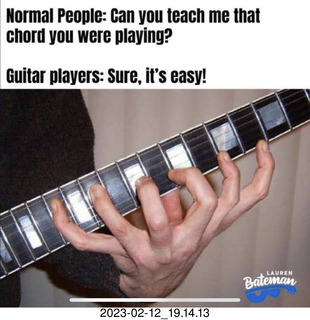 Facebook - crazy guitar chord