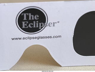 12 a1s. Astro Trails - Exmouth - eclipse glasses