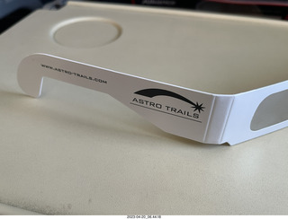 13 a1s. Astro Trails - Exmouth - eclipse glasses