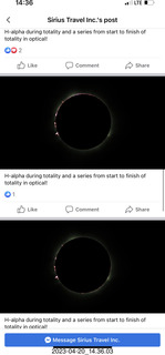 105 a1s. Facebook eclipse pictures