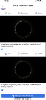 109 a1s. Facebook eclipse pictures