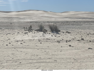 38 a1s. Astro Trails - Australia - sand dunes