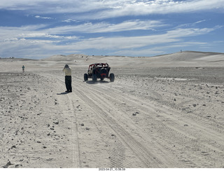 41 a1s. Astro Trails - Australia - sand dunes