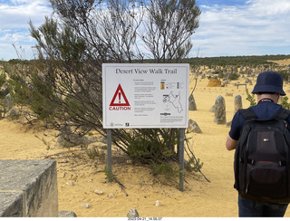 133 a1s. Astro Trails - Australia - Pinnacle park sign